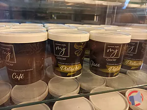 Rappel produit Glaces Vanille, Rhum Raisin, Pistache, Noisette, Chocolat MJ