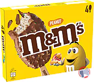 Rappel produit Glace M&M's Peanut - Bâtonnet x4 M&M's