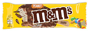 Rappel produit Glace M&M’S peanut single 1x25 M&M's