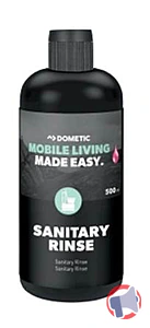 Rappel produit LIQUIDE SANITAIRE POUR CHASSE D'EAU - SANITARY RINSE MOBILE LIVING MADE EASY