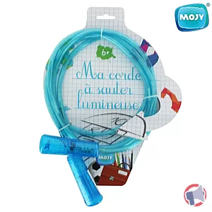 Rappel produit CORDE À SAUTER LUMINEUSE 3 COULEURS MOJY