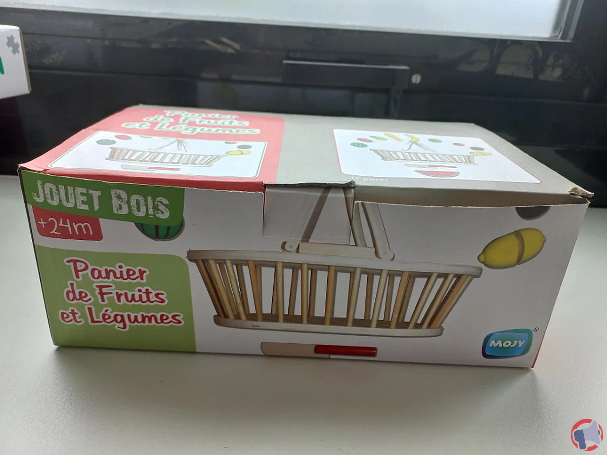 Rappel produit : panier de fruits et légumes MOJY en raison de risques de suffocation