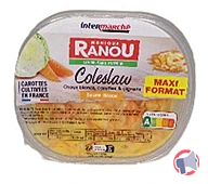 Rappel produit MONIQUE RANOU COLESLAW 300G et 500G