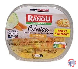 Rappel produit COLESLAW 300G et 500G MONIQUE RANOU