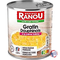 Rappel produit Gratin dauphinois à la crème fraîche Monique Ranou