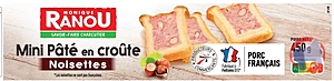 Rappel produit Mini pâté en croûte noisettes Monique Ranou