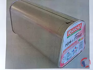 Rappel produit Pâté de foie 1kg Monique RANOU