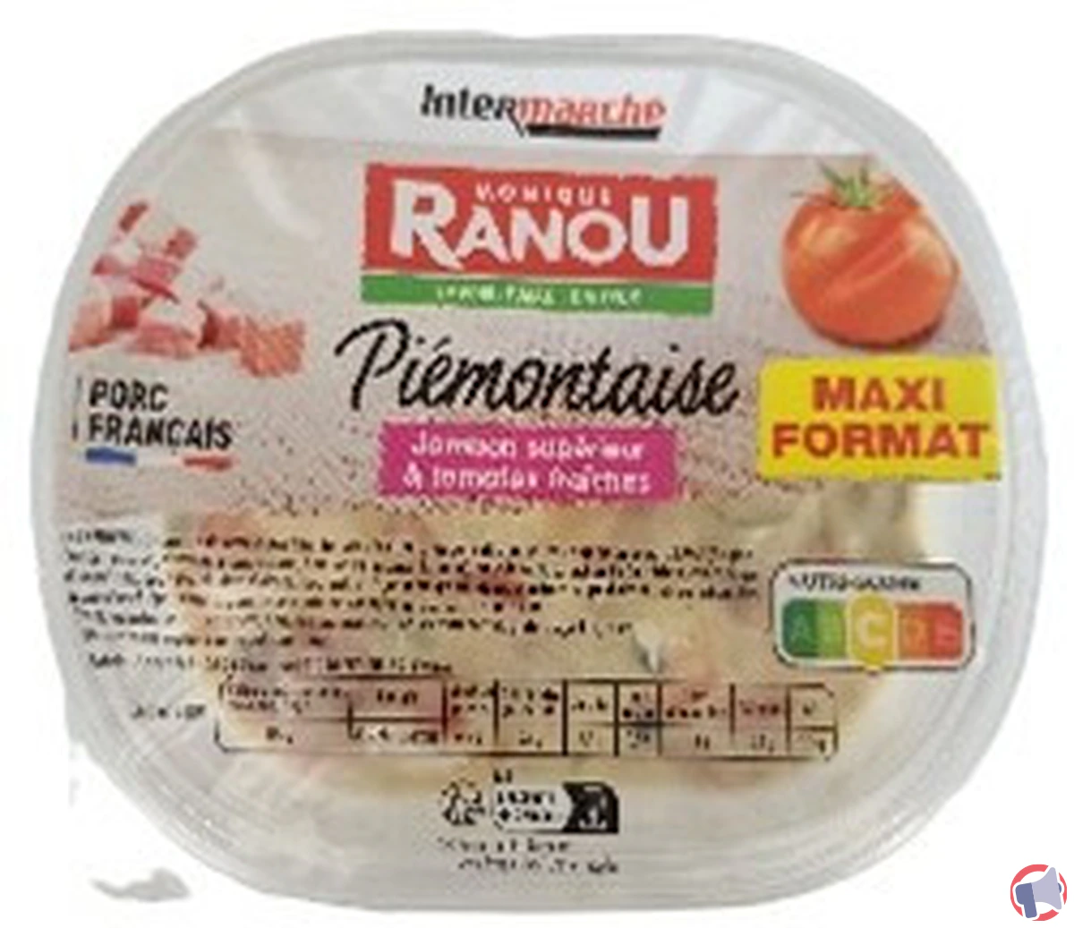 Rappel de la salade piémontaise monique ranou (300 g, 500 g) : vérifiez votre produit