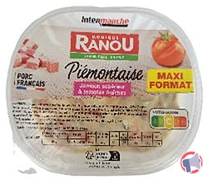 Rappel produit SALADE PIEMONTAISE 300G, 500G et 1KG MONIQUE RANOU