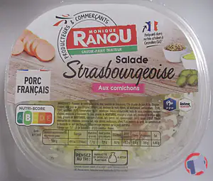 Rappel produit SALADE STRASBOURGEOISE MONIQUE RANOU