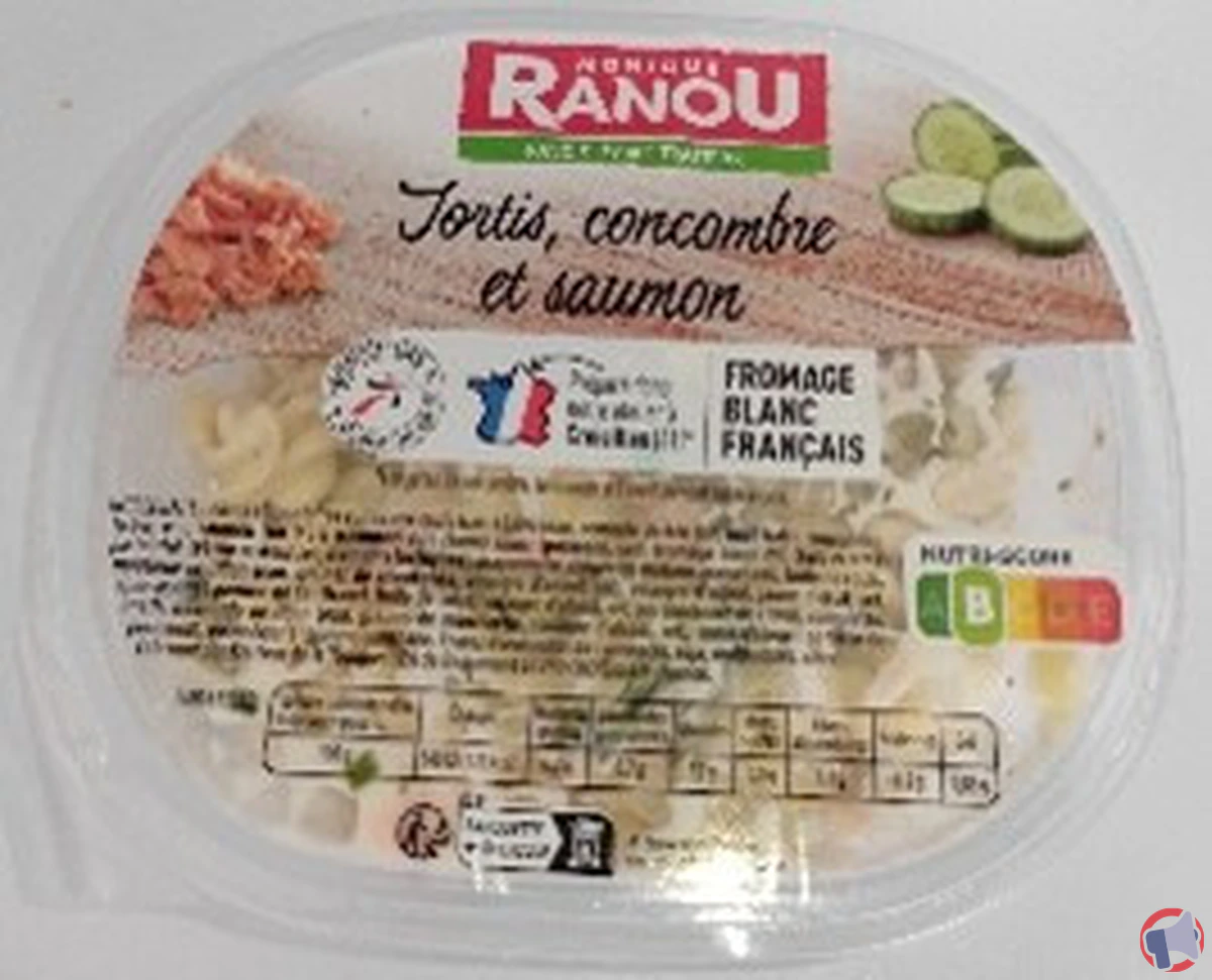 Monique ranou tortis concombre saumon 300 g : pourquoi ce rappel et comment réagir