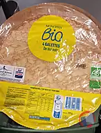 Rappel produit 4 Galettes de blé noir BIO MONOPRIX (photo numéro 1)