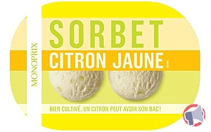 Rappel produit Bac Citron 1L 606g MONOPRIX