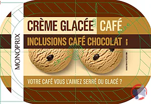 Rappel produit Bac crème glacée - Monoprix Monoprix