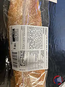 Rappel produit La Baguette Jambon Emmental Monoprix