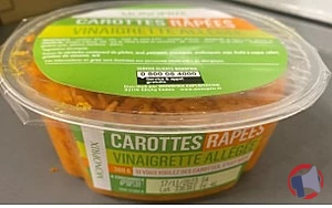 Rappel produit CAROTTES RAPEES MONOPRIX