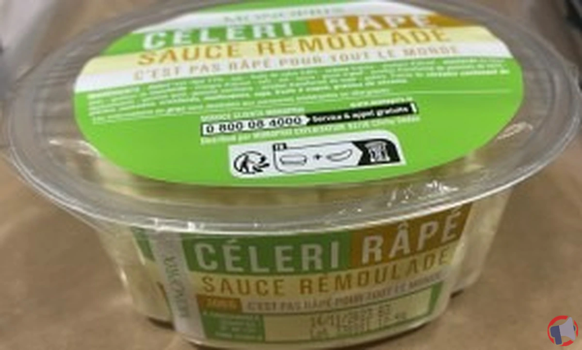 Rappel de produit : Céleri Rémoulade de la marque Monoprix pour risque chimique