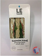 Rappel produit CLUB SAUMON FUME FROMAGE FRAIS CITRON VERT MONOPRIX Sandwich au saumon fumé, fromage frais, fromage blanc, jus de citron vert à base de concentré et zeste de citron vert . CLUB SAUMON AVOCAT MONOPRIX Pain de mie aux graines et à la farine de seigle MONOPRIX (photo numéro 2)
