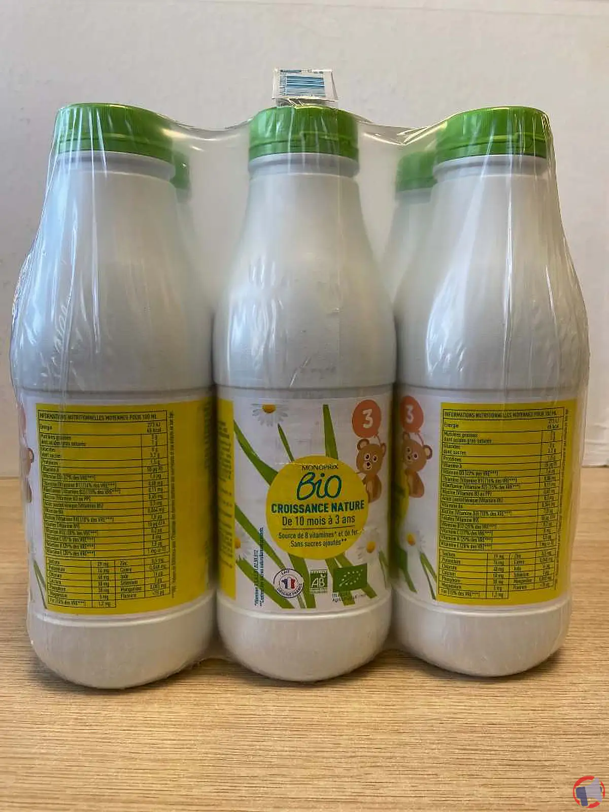Rappel produit Monoprix Croissance Nature Bio Monoprix