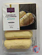 Rappel produit 4 Quenelles à la lyonnaise de brochet Pur beurre 320G MONOPRIX GOURMET MONOPRIX GOURMET (photo numéro 1)