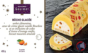 Rappel produit BUCHE CLEMENTINE VANILLE Monoprix Gourmet