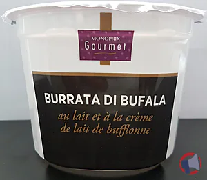 Rappel produit BURRATA DI BUFFALA 125G MONOPRIX GOURMET MONOPRIX GOURMET