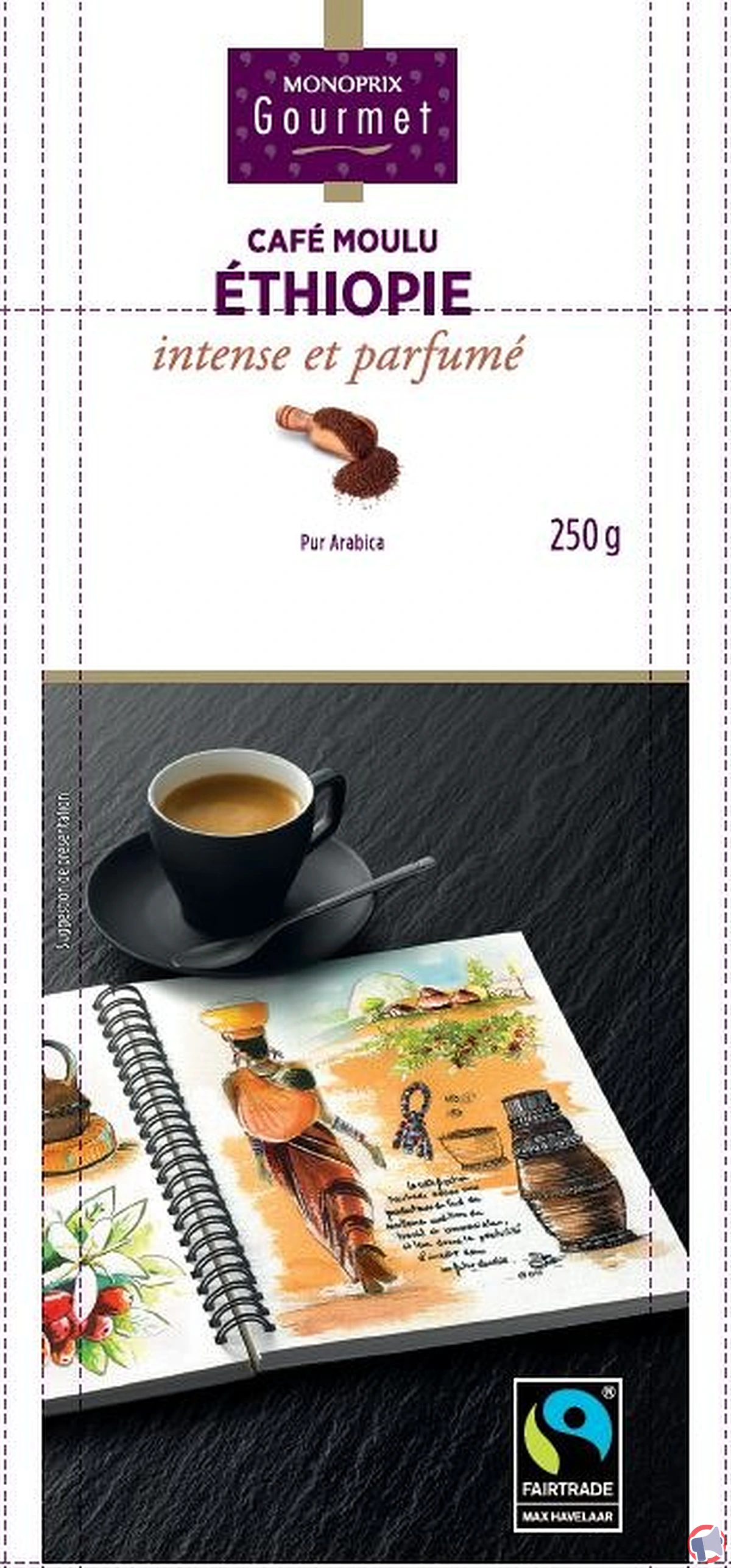 Monoprix gourmet café moulu éthiopie 250 g : rappel produit et conseils aux consommateurs