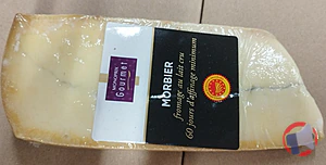Rappel produit Morbier 60 J 2/300G Au lait cru AOP MPG MONOPRIX GOURMET