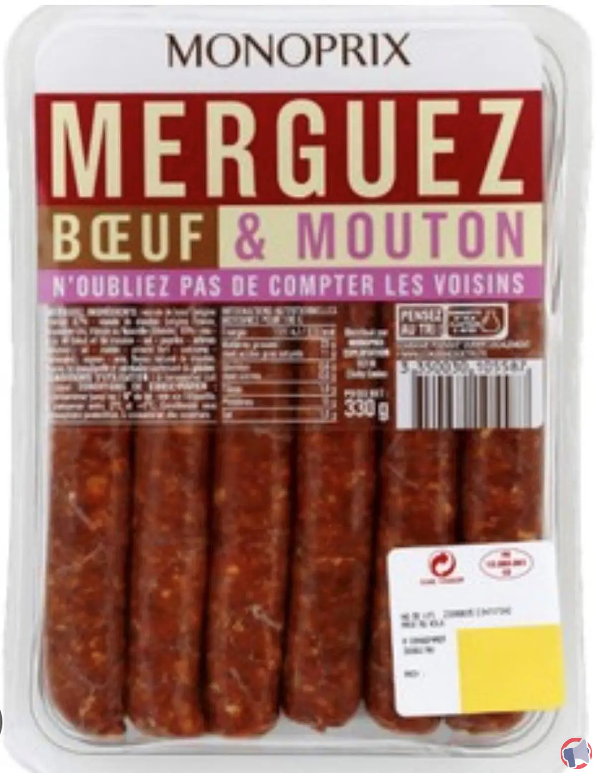Rappel Monoprix merguez bœuf et mouton : ce que vous devez savoir
