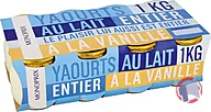Rappel produit MPX YAOURT POT VERRE VANILLE 8X125G MONOPRIX (photo numéro 1)