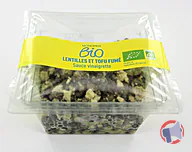 Rappel produit Salade lentilles tofu Bio 200g Monoprix Monoprix (photo numéro 1)