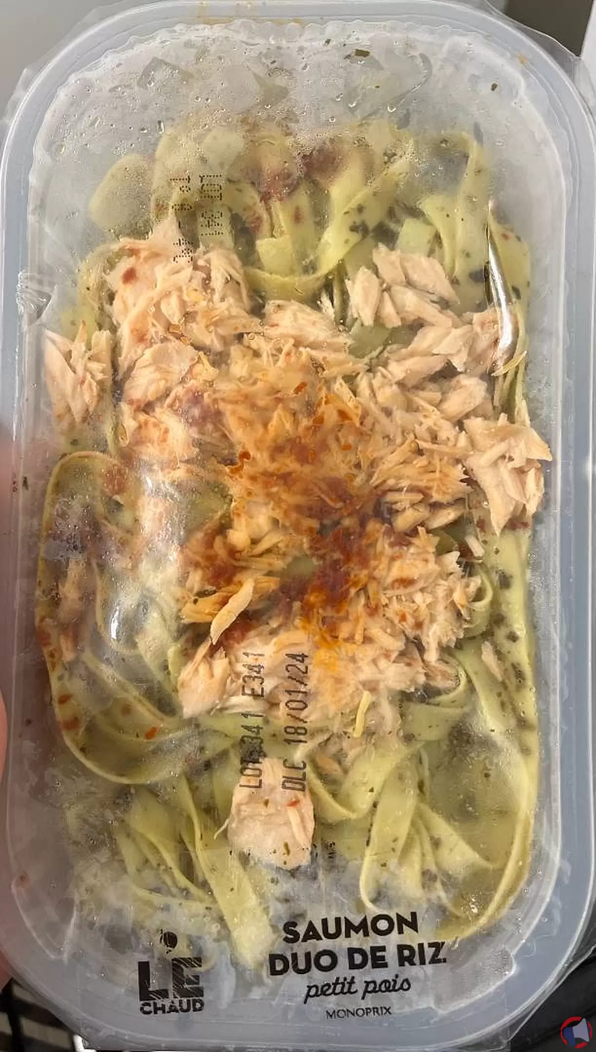 Rappel de produit : Saumon Duo de Riz de Monoprix