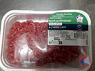 Rappel produit STEAK HACHE OU VIANDE HACHEE FACON BOUCHERE 5% DE MATIERE GRASSE MONOPRIX (photo numéro 3)