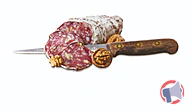 Rappel produit SAUCISSON SEC AUX NOIX MONT CHARVIN SALAISONS (photo numéro 1)