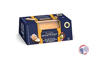 Rappel produit Bloc de foie gras de canard avec morceaux - barquette MONTFORT