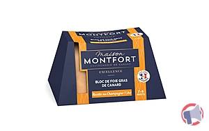 Rappel produit Bloc de foie gras de canard - barquette MONTFORT