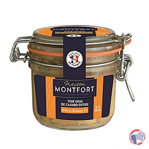 Rappel produit Foie gras de canard entier - Bocal MONTFORT