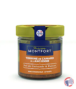 Rappel produit TERRINE DE CANARD A L'ANCIENNE MONTFORT