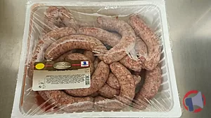 Rappel produit Saucisse campagne au Montlouis LA MONTLOUISIENNE