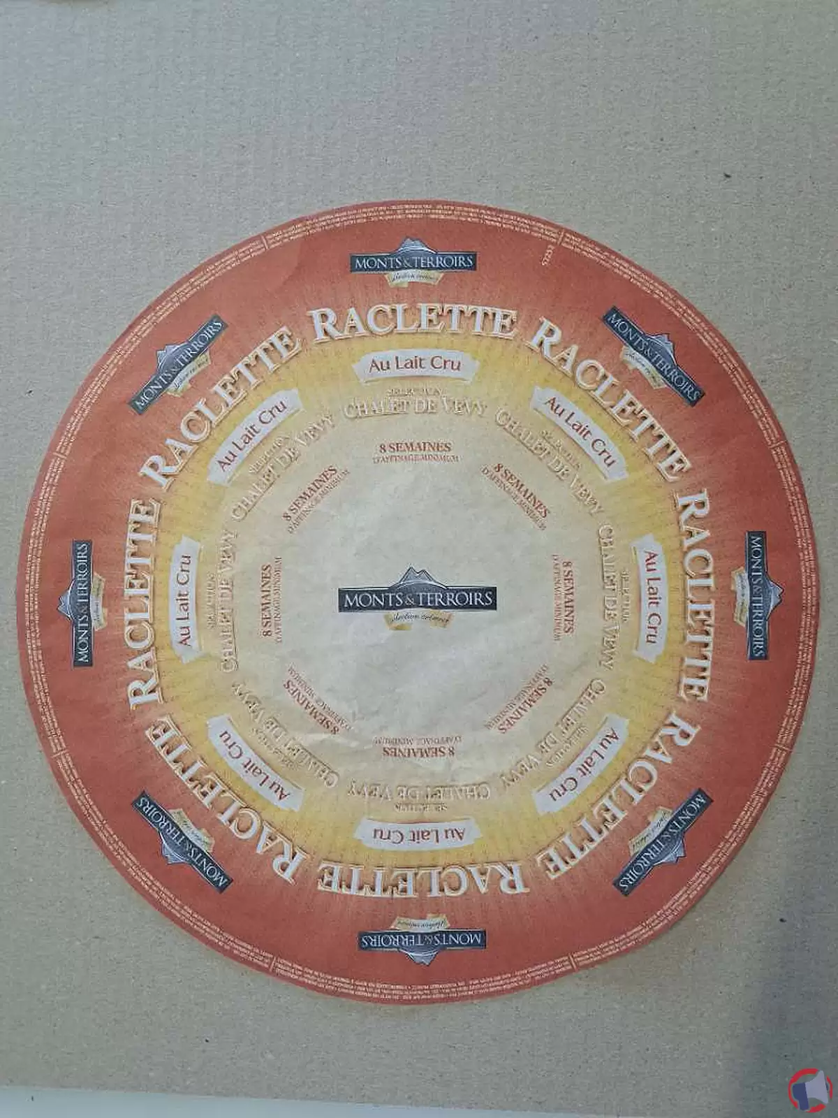 Rappel de fromage Raclette lait cru Monts et Terroirs : risque de contamination par E.coli