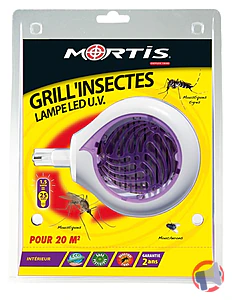 Rappel produit GRILL'INSECTES Lampes LED U.V. MORTIS