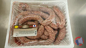 Rappel produit Saucisses campagne au Montlouis LA MOTNLOUISIENNE