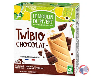Rappel produit Twibio chocolat Le Moulin du Pivert