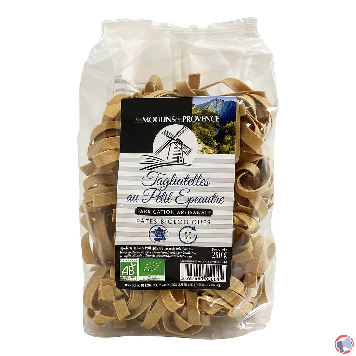 Moulin provence tagliatelles : rappel produit et précautions à prendre