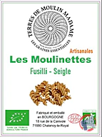 Rappel produit Fusilli Seigle Les Moulinettes (photo numéro 1)