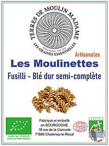 Rappel produit Fusilli semi-complète Les Moulinettes