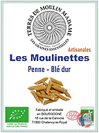 Rappel produit Penne blé dur Les Moulinettes