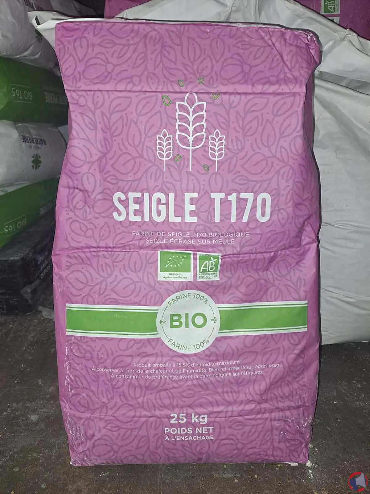 Rappel de produit : Farine de seigle BIO T170 de la marque Les Moulins Familiaux