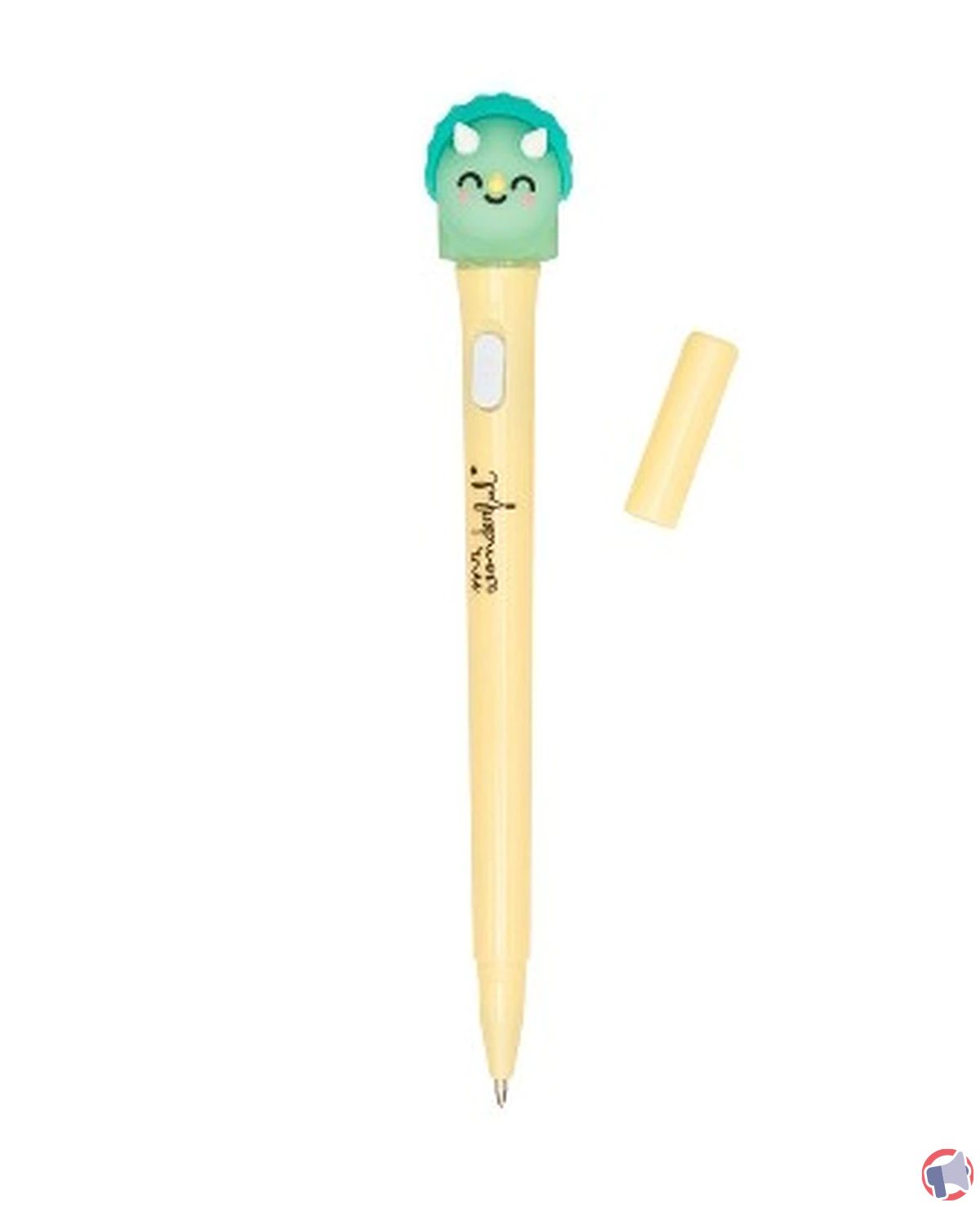 Rappel sécurité : stylo à bille lumineux mr. wonderful dinosaure