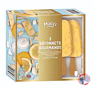 Rappel produit 3 BÂTONNETS GOURMANDS 219G MUCCI (photo numéro 1)